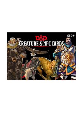 D&D Creature & NPC cards